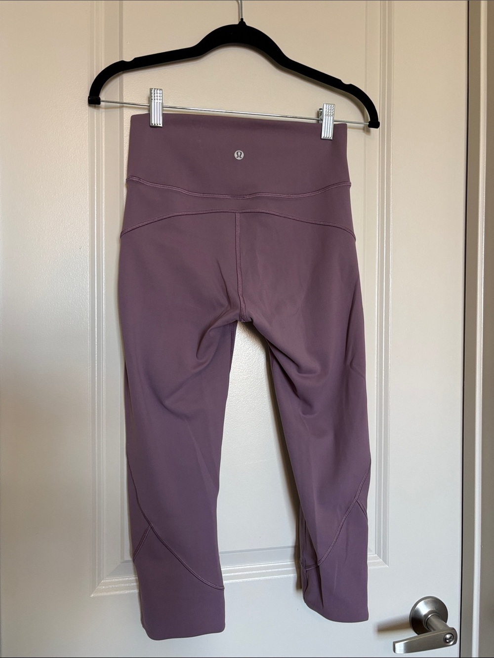 lululemon athletica Dusty Mauve Cropped Leggings